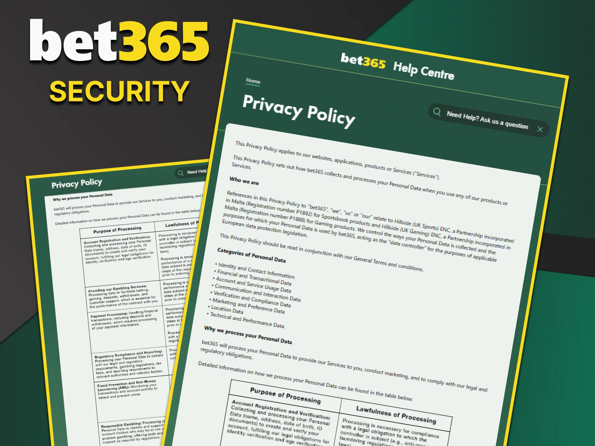 We guarantee the security of the Bet365 app.