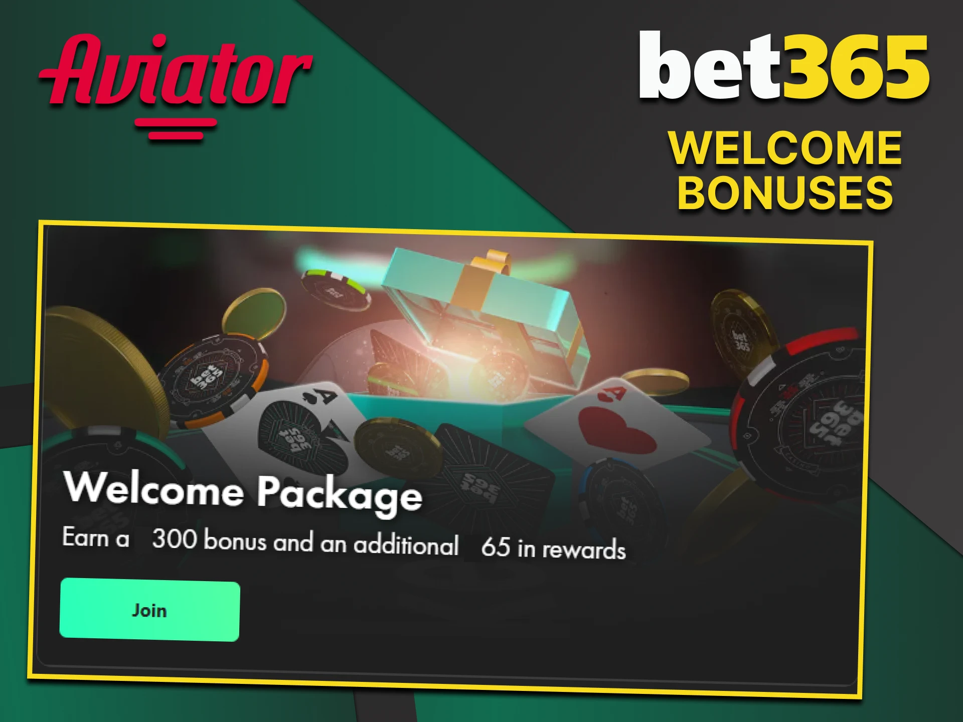 Aviator players receive bonuses from Bet365.