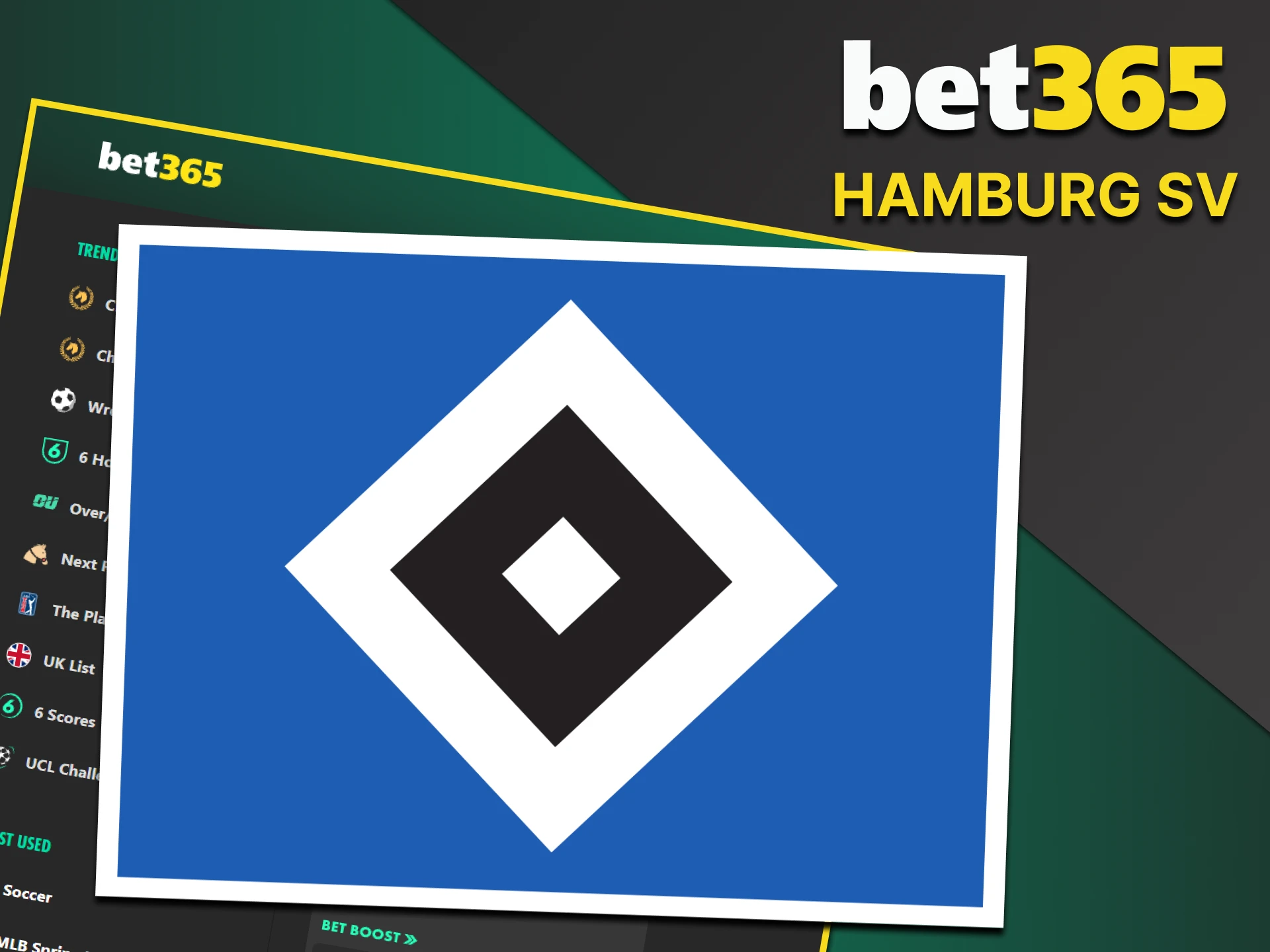 Humburg sv is a partner for Bet365.